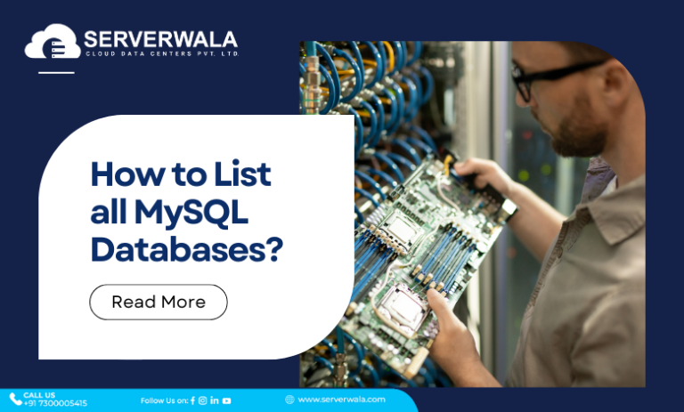 How to List all MySQL Databases?