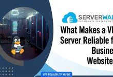 what makes a vps server reliable for business websites